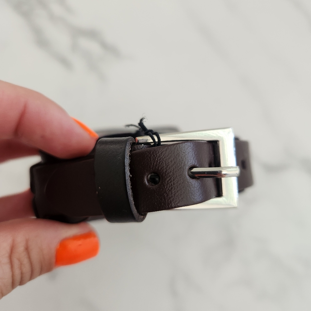Paparazzi Unisex Adjustable Brown & Black Pu Leather Bracelet - Picture 10 of 14
